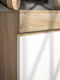 White And Wood-Coloured TV Stand M140xL40xH48cm