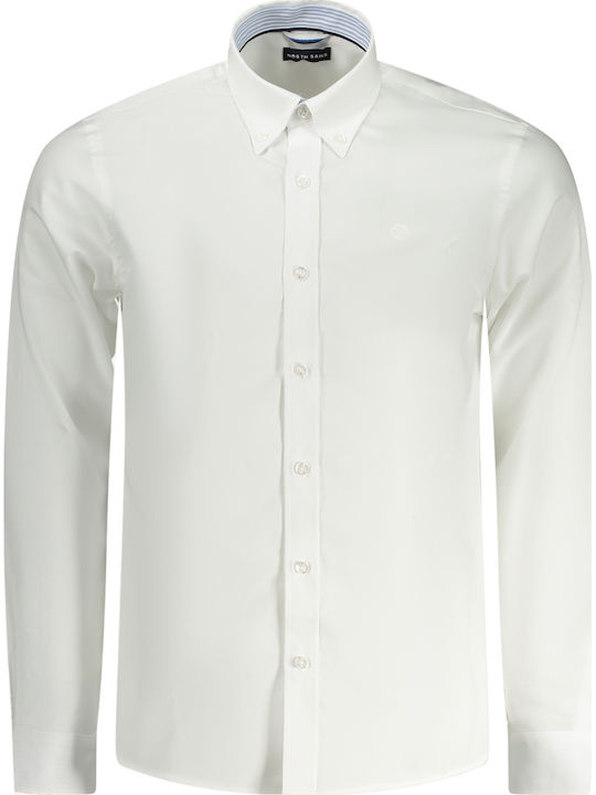 North Sails Shirt Μακρυμάνικo Βαμβακερό Πουκάμι...