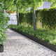 vidaXL Metal Garden Border in Black Color 1.03m...