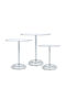 Iliadis Decorative Tray Glass Round 20x20x21cm 3 Pieces