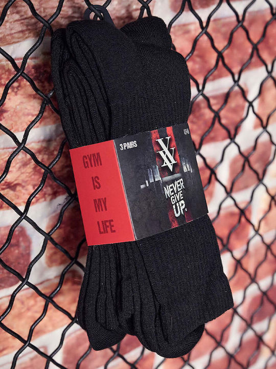 Vtex Socks Κάλτσες για Τέννις Μαύρες Vtex Socks Κάλτσες για Τέννις Μαύρες