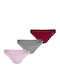 Βαμβακερά Γυναικεία Brazil 3Pack Multi Color