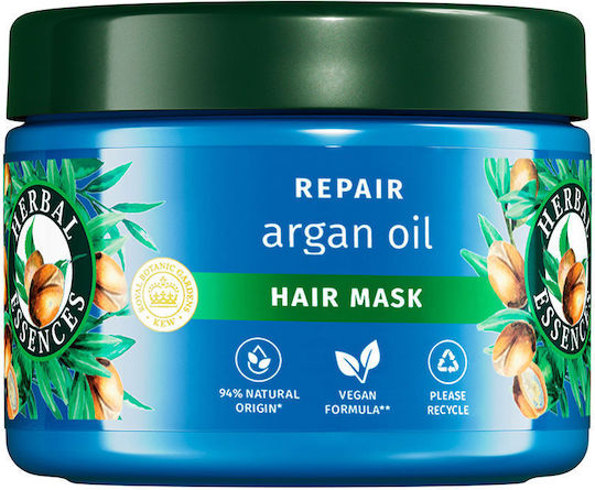 Herbal Essences Арган Маска за коса за Възстановяване с Арганово масло 500 мл