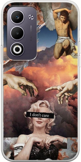 I Dont Care Oppo A5 4g/5g Flexible TPU Transparent Silicone Mobile Phone Case