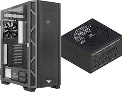 Preyon Nest Meshy+ Gaming Midi-Turm mit Seitenfenster Preyon Nest Meshy+ Gaming Midi-Turm mit Seitenfenster