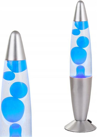 Dekorative Lampe Lavalampe Blau