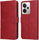 Support Base Wallet Red (Realme 14)