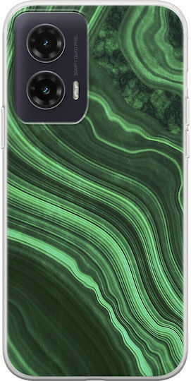 Agate Stein Malachit Motorola Moto G35 5G Flexible Tpu Transparente Silikon