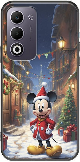 Xmas Cartoons Mickey Oppo A5 4g/5g Black TPU Black Silicone