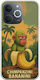 Brainrot Chimpanzini Bananini Realme Note 70t Flexible TPU Transparent Silicone Mobile Phone Case