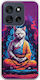 Meditation Animals Cat Motorola Moto G56 5G Flexible TPU Transparent Silicone
