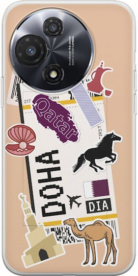 Ticket To Doha TCL 60R 5G Гъвкава TPU Прозрачна Силиконова Калъфка