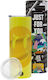 Smile Avatar Distorted Neon Yellow Travel Thermos with Metal Straw Stainless Steel 304 Food Grade