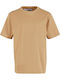Kinder-T-Shirt Unionbeige
