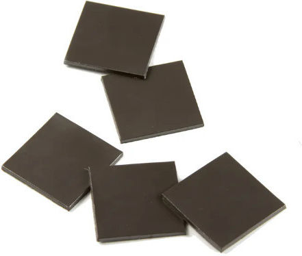 Magnetic Sheet Cut 23x23x1.5mm Ferrite Traction Force 200g