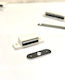 Furniture Door Magnet White 46x15x13.5mm Ferrite 3kg