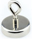 Magnet Base Closed Hook Φ60x15mm X M8 Neodymium Traction Force 110kg