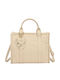 Damentasche Handtasche Beige