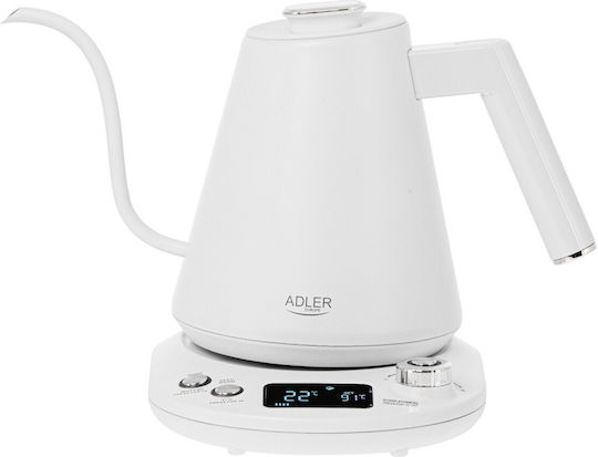 Adler Βραστήρας 1lt 1349W Λευκός