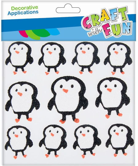Craft Fun Cf Decorative Dek Eva Penguin Sprzyl 22 Pieces Pbh12/288