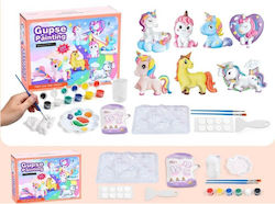 Martin Unicorn Set Plaster Craft Painting N Lc41-6f Martin Unicorn Set Plaster Craft Painting N Lc41-6f