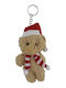 Dorósimo Plushy Brown Bear Keychain with Hat 9cm