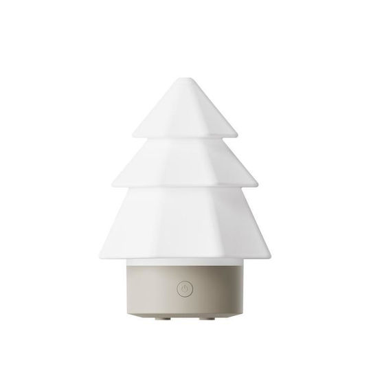 Christmas Tree Mist USB Aromatherapy Machine Multicolour Atmospheric Light Apricot