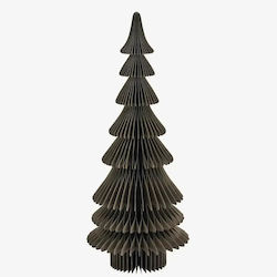 Χριστουγεννιάτικο Δέντρο Standing Paper Greige Madam Stoltz Χάρτινo D 37x93cm