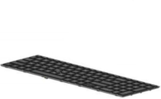 HP Laptop Keyboard German with Upper Cover CP-PS Backlit