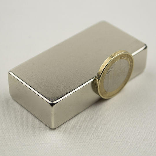 Rectangular Magnet 60x30x15mm Neodymium Traction Force 56kg