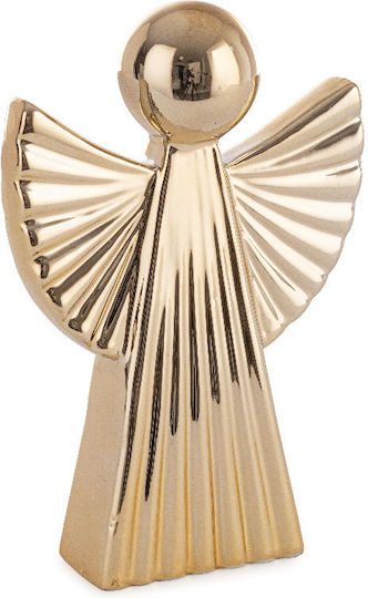 Bizzotto Weihnachtsfigur Dekorative Metallengel Gold 18cm