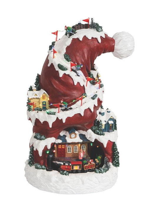 Lianos Christmas Decorative Optical Hat with Music Movement Light 4.5v Lianos