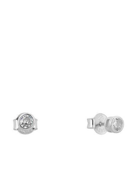 Earrings made of Silver with Stones