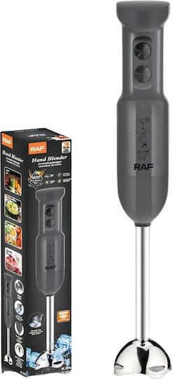 Raf Hand Blender with Inox Rod 300W Black