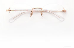 Gast Olli Rose Gold Ol08 Frauen Rimless Brillengestelle Oval Rose Gold