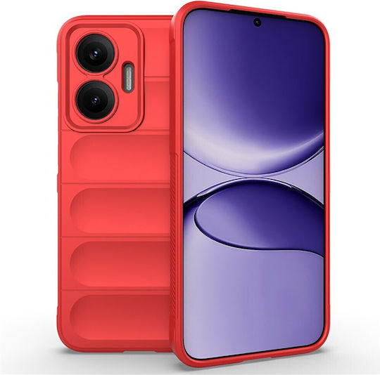 Amorus Back Cover Σιλικόνης Κόκκινο (Poco F7)