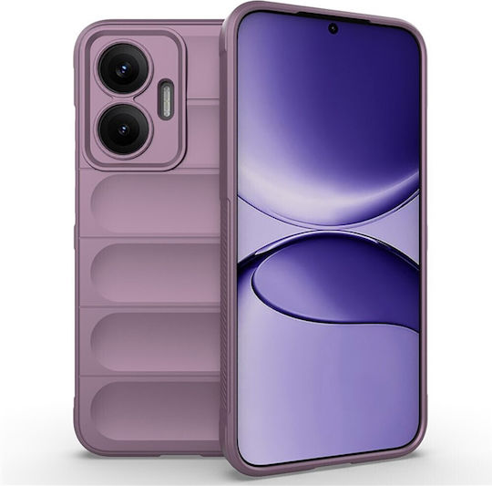 Amorus Back Cover Σιλικόνης Μωβ (Poco F7)