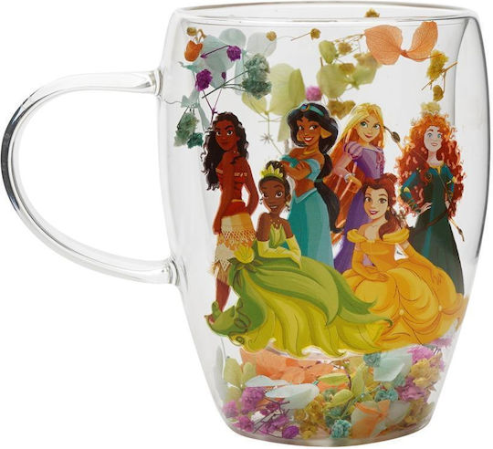 Becher Glas Mehrfarbig 300ml