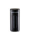 Zeller Vase General Use with Lid Glass Black 1200ml
