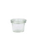 Weck Set 12Stück Gläser Allgemeine Verwendung mit Deckel Glas Transparent 35ml