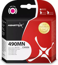 Касета Мастило Asarto Canon 490mn 0665c001 70 мл Магента