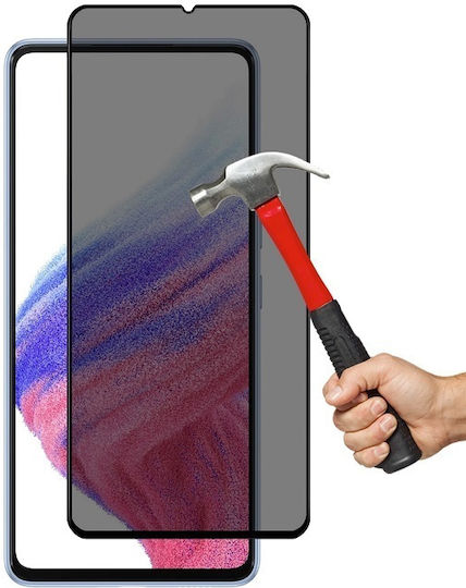 Full Glue Privacy Full Face Tempered Glass Black (Redmi 15)