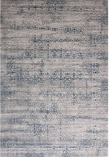Anatolia Luxury 7977 Teppich Rechteckig Synthetisch,Polyester/Cotton/Leather Blue