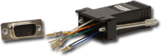 Lindy Конвертор RJ-45 мъжки към RJ-45 женски Черен 1бр 70247