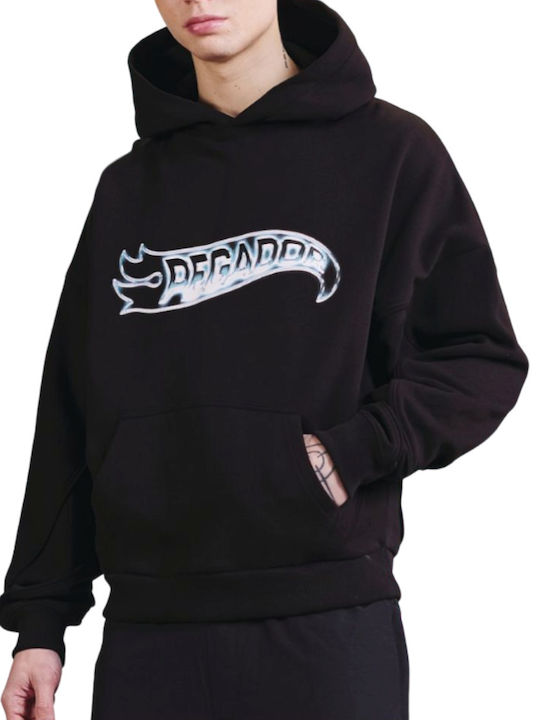Sweatshirt mit Kapuze Black