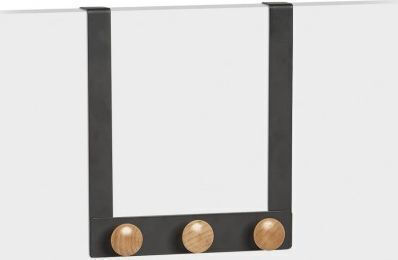 Zeller Κρεμάστρα Πόρτας 3 Θέσεων Μεταλλική 21.5x5x25εκ.