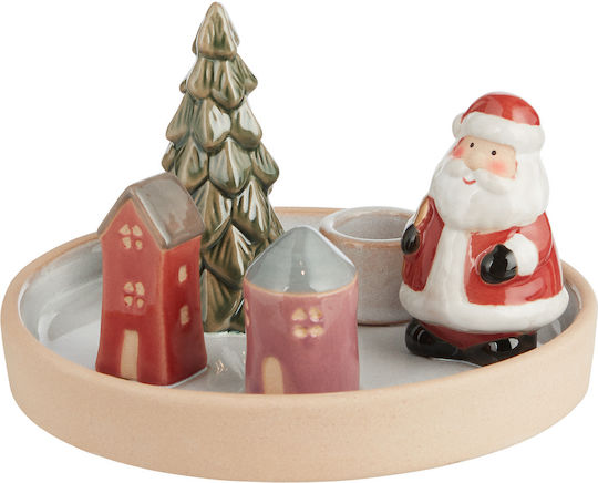 Butlers The translated Liquid template in German language: Weihnachtskerzen & Kerzenständer Kerzenleuchter Mehrfarbig 15cm.