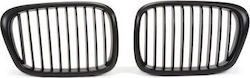 Grilă Sport Mtuning Cu Bare Simple Negru Mat BMW 5 E39 1995-2003
