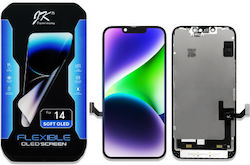 Οθόνη OLED Soft για iPhone 14 (Μαύρο)