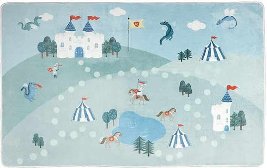 Larisa & Pumpkin Kids Synthetic Rug 120x180cm